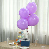 25 Pack | 12inch Matte Pastel Purple Helium or Air Latex Party Balloons