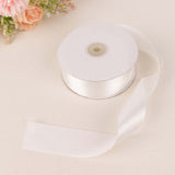 50 Yards 1.5inch White Single Face Decorative Satin Ribbon