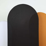 7ft Matte Black Spandex Fitted Chiara Backdrop Stand Cover For Round Top Wedding Arch