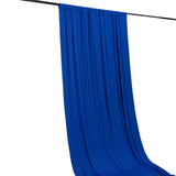 Royal Blue 4-Way Stretch Spandex Photography Backdrop Curtain with Rod Pockets