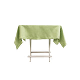 Sage Green Seamless Lamour Satin Square Tablecloth - 54inch