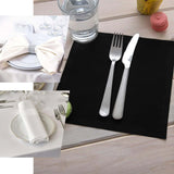 5 Pack | White Commercial Grade 100% Cotton Cloth Dinner Napkins | 20x20Inch