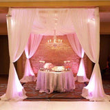 10ft | 4 Post DIY Photography Backdrop Stand, Wedding Arch Canopy Tent