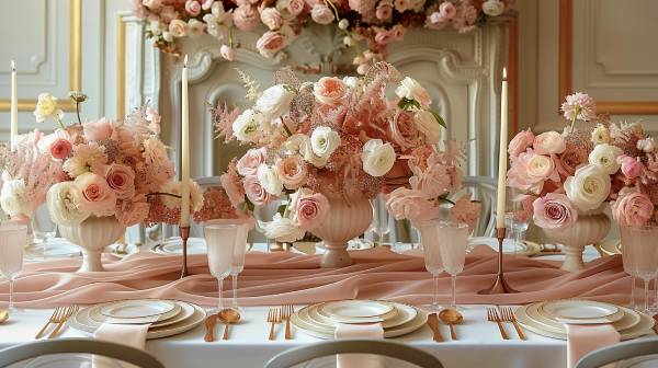 summer wedding table- essentials