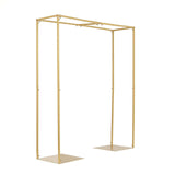 48inch Tall Gold Adjustable Over The Table Metal Flower Arch Frame Stand