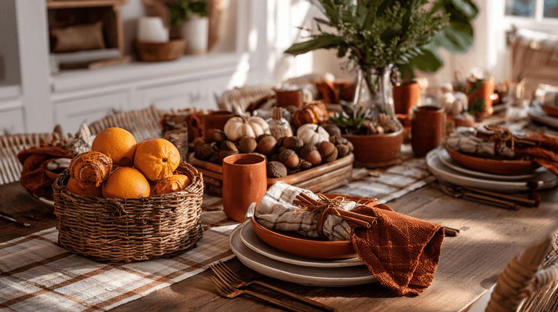 Table Setting with Playful Accents