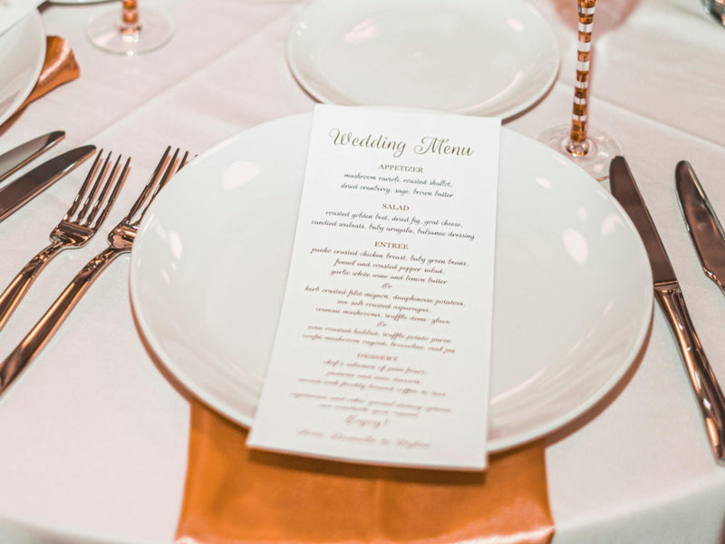 wedding decor checklist