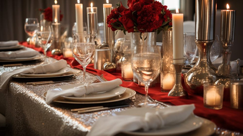 table linens- sparkle linens