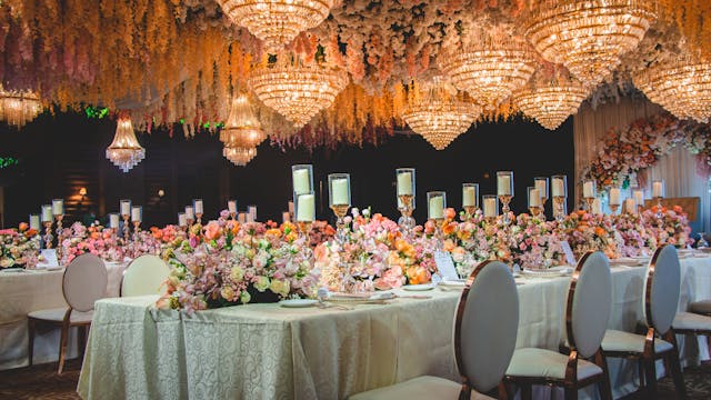 table linens-wedding tables