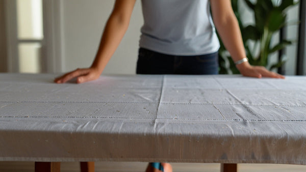 formal table setting- table linens