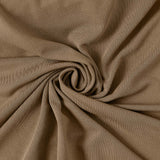 7ft Matte Taupe Spandex Half Moon Chiara Backdrop Stand Cover#whtbkgd