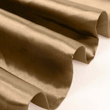 10 Yards x 54inch Taupe Satin Fabric Bolt