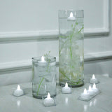 12Pack LED Floating White Tea lights Waterproof Flameless Candles