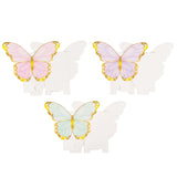 12 Pack Mixed Butterfly Candy Gift Favor Boxes, Paper Flower Boxes Centerpiece