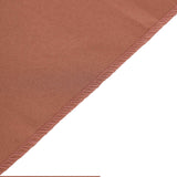 5 Pack 6"x108inch Terracotta (Rust) Polyester Chair Sashes