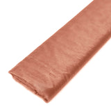 54inchx10yd Terracotta (Rust) Solid Sheer Chiffon Fabric Bolt, DIY Voile Drapery Fabric