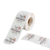 500pcs | 2" Thanks for celebrating with Us Stickers Roll, Labels for Envelops Seal & Wedding Favors - Round#whtbkgd