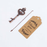 10 Pack Antique Gold Skeleton Key Bottle Opener Wedding Favors Party Favors