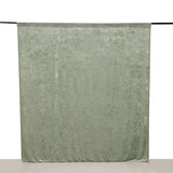 Sage Green Premium Smooth Velvet Event Curtain Drapes, Privacy Backdrop Event Panel with Rod Pocket