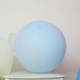 10 Pack | 18inch Matte Pastel Ice Blue Helium or Air Latex Party Balloons