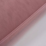 54inch x40 Yards Dusty Rose Tulle Fabric Bolt, DIY Crafts Sheer Fabric Roll