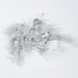 10ft Blue 300 LED Icicle Curtain Fairy String Lights with 8 Modes