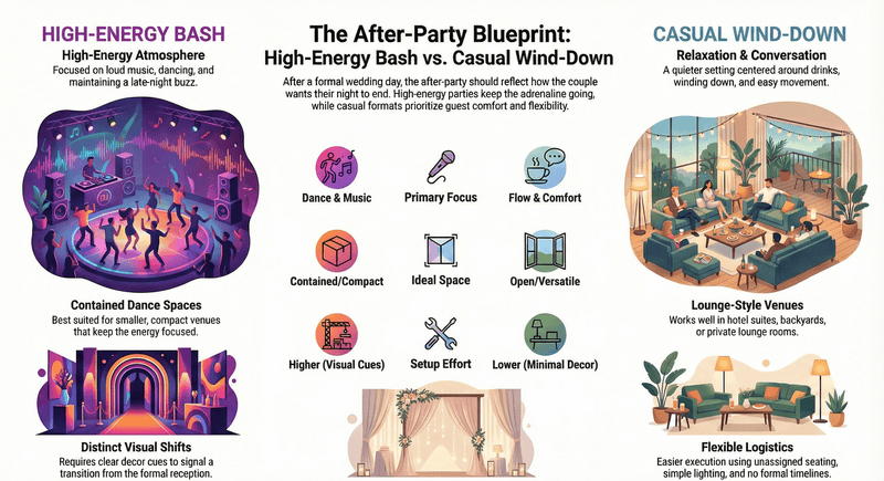 Types of Wedding After Party