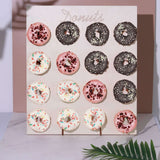 19Inch Donut Bar Wall Display Stand Rectangle Detachable Board Dessert Holder