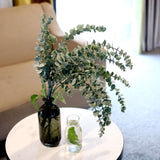 3 Bushes | 30inch Frosted Green Artificial Eucalyptus Branches Faux Plant