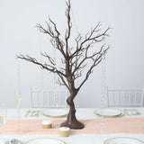 34inch Natural Manzanita Centerpiece Tree + 8 Acrylic Bead Chains