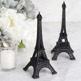 6inch Black Metal Eiffel Tower Table Centerpiece, Decorative Cake Topper