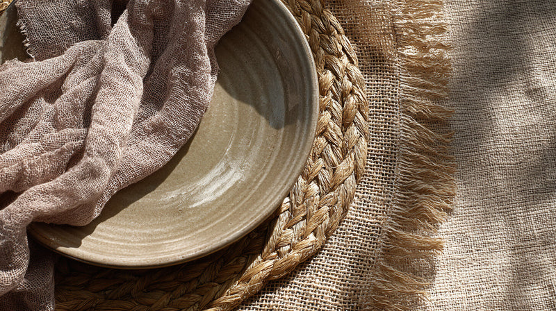 Use Texture to Add Depth Memorial Day Party Table