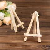 10 Pack | 5inch Natural Mini Rustic Place Card Table Number Holders