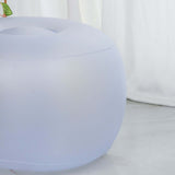 22inch LED Air Candy Light Up Inflatable Waterproof Ottoman Furniture