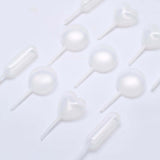 Set of 150 | 4ml Mini Clear Plastic Cupcake Topper Pipette Injectors