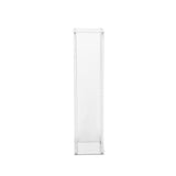 40inch Clear Acrylic Floor Vase Flower Stand With Mirror Base, Wedding Column