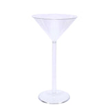 4 Pack | 18" Martini Flower Vase With Fillable Stem#whtbkgd