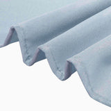 Dusty Blue Polyester Square Tablecloth 90x90 Inch