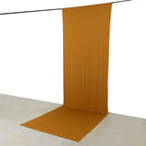 Gold 4-Way Stretch Spandex Photography Backdrop Curtain with Rod Pockets, Drapery Panel