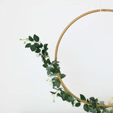 Metal Hoop Wreath, Floral Hoop, Wedding Hoops