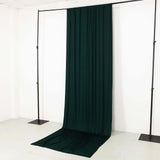 Hunter Emerald Green 4-Way Stretch Spandex Backdrop Curtain with Rod Pockets