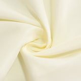 Ivory Fitted Premium Polyester Rectangle Tablecloth 6ft Table Cover