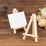 10 Pack | 5inch Natural Mini Rustic Place Card Table Number Holders