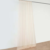 10ftx20ft Nude Sheer Durable Flame Resistant Ceiling Drape Curtain Panels