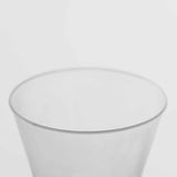 25 Pack | 9oz Clear Crystal Collection Plastic Tumblers Cups, Disposable Cocktail Cups