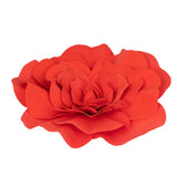 4 Pack | 16inch Large Red Real Touch Artificial Foam DIY Craft Roses