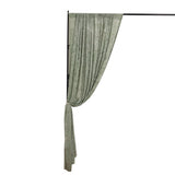 Sage Green Premium Smooth Velvet Event Curtain Drapes, Privacy Backdrop Event Panel with Rod Pocket