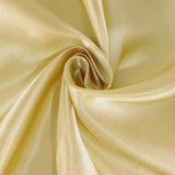 132inch Champagne Seamless Satin Round Tablecloth#whtbkgd