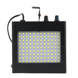 108 LED 25 Watt Super Bright White Strobe Light With Dual Mode Flash & Speed Control