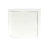 50-Pack Cotton Cocktail Napkins White 4.5"x4.5" - Disposable Napkins for Luxury Party#whtbkgd